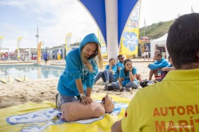 Imagem: “Surf Salva” na Praia do Mirante