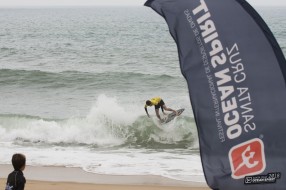 Imagem: Skimboard foi o centro das atenções no primeiro dia de competição no Santa Cruz Ocean Spirit